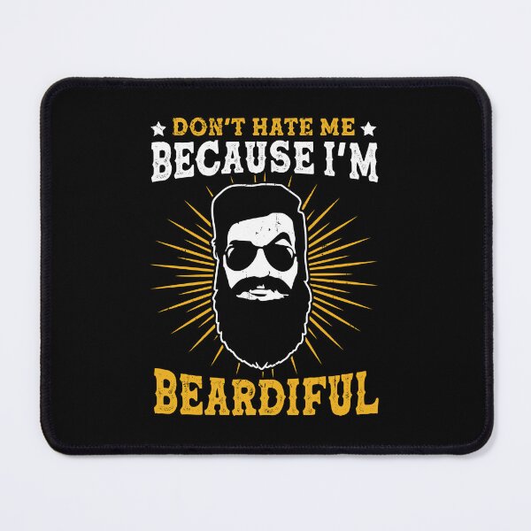 Item preview, Don't Hate Me Because I'm Beardiful Bearded Uncle Beard Funny Cool designed and sold by kuenzisedtalz10.