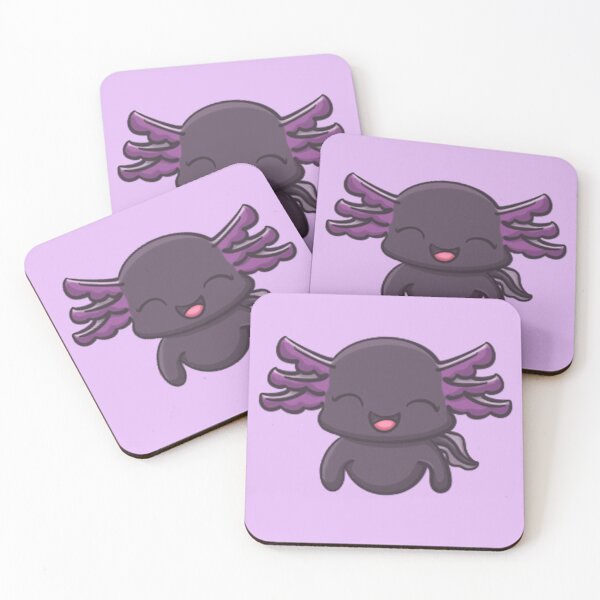 Item preview, Lavender Axolotl Cheerful  designed and sold by NLDStudios.