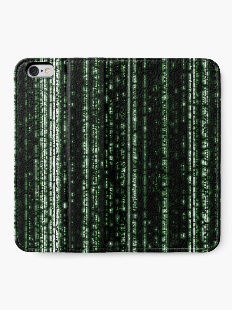 Alternate view of Streaming Mathematical Array iPhone Wallet