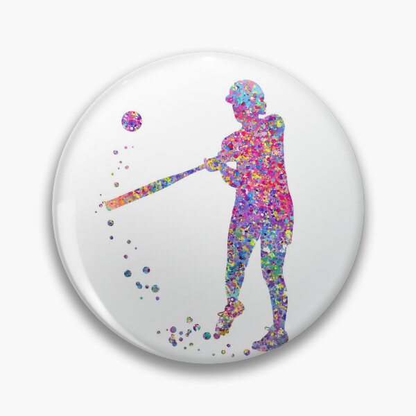 Item preview, Girl baseball softball  designed and sold by Rosaliartbook.