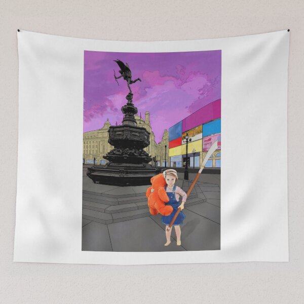 Item preview, London street violence designed and sold by IanByfordArt.
