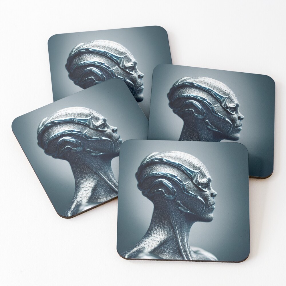 Item preview, Coasters (Set of 4) designed and sold by MecaTime.