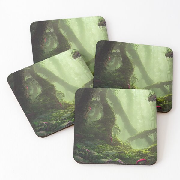 Item preview, Exploring the Jungle | Deep into the Jungle | Terrifying Jungle | Jungle biome | Green Colors | Sunny | Noon | No text | No Typography designed and sold by Petko Georgiev.