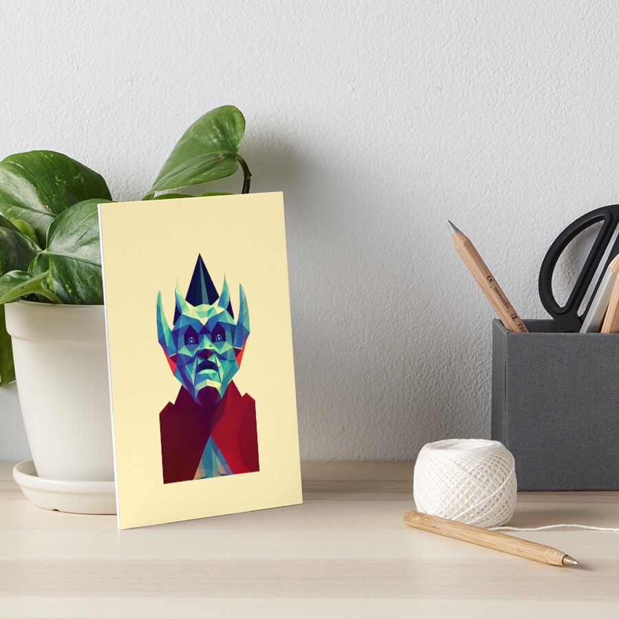 Item preview, Art Board Print designed and sold by PolygonXYZ.