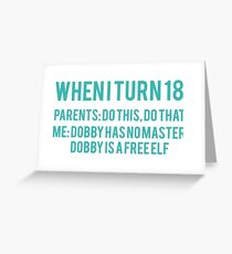 18th Birthday T-Shirt Gift - Gift Greeting Card