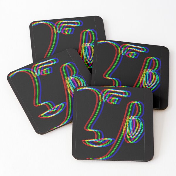 Item preview, neon face designed and sold by Abeer Tahir.