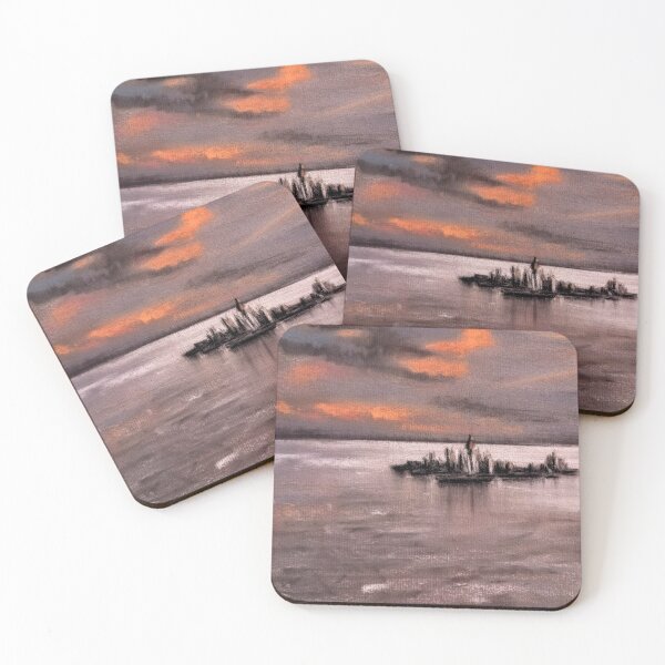 Item preview, Atlantis in pink and grey designed and sold by ArtBySalchat.