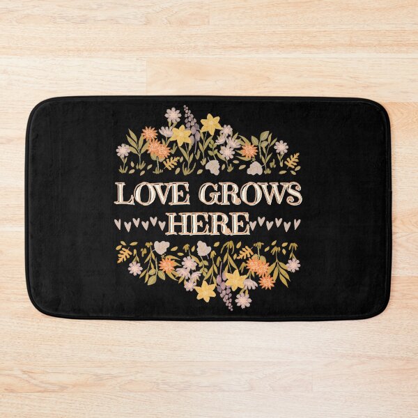 Item preview, Love Grows Here... A pretty design of hearts and flowers designed and sold by ditzy-designs.