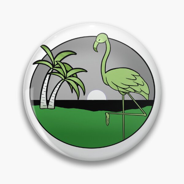Item preview, Aromantic Pride Flamingo designed and sold by SwiminThunder.