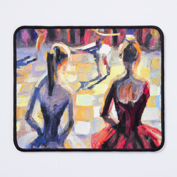Item preview, Impressionist Ballerinas on Chessboard designed and sold by OmniaDea.
