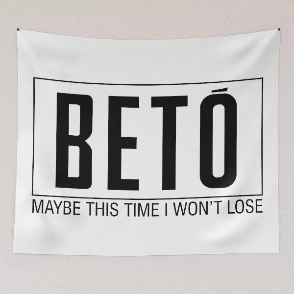 Item preview, Stencil Beto Spoof | Maybe I Won't Lose designed and sold by ZMorrisDesigns.