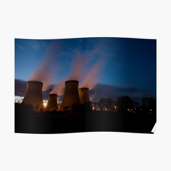 Drax Power Station Poster