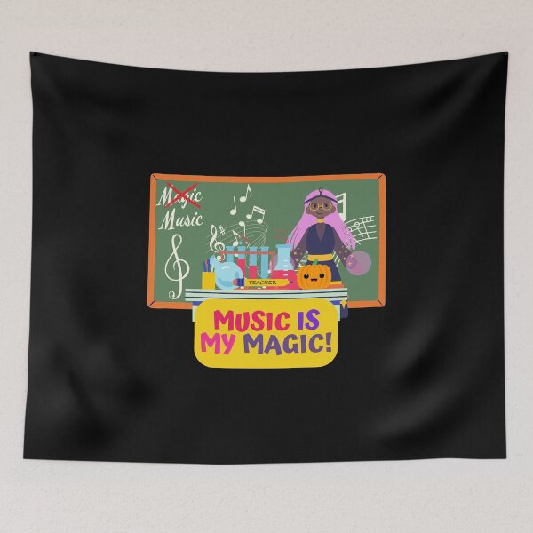 Item preview, Music Teacher Halloween Design designed and sold by myspookycuties.