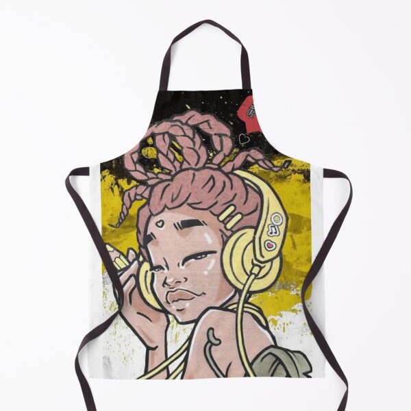 Item preview, cute girl music art designed and sold by WAZDart.