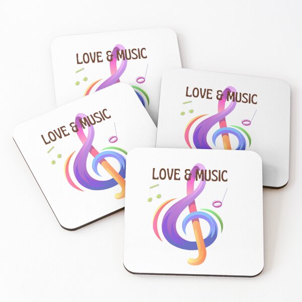 Aperçu de l'œuvre Music and Love Shirts Tops.Unisex Short créée et vendue par inasse97.