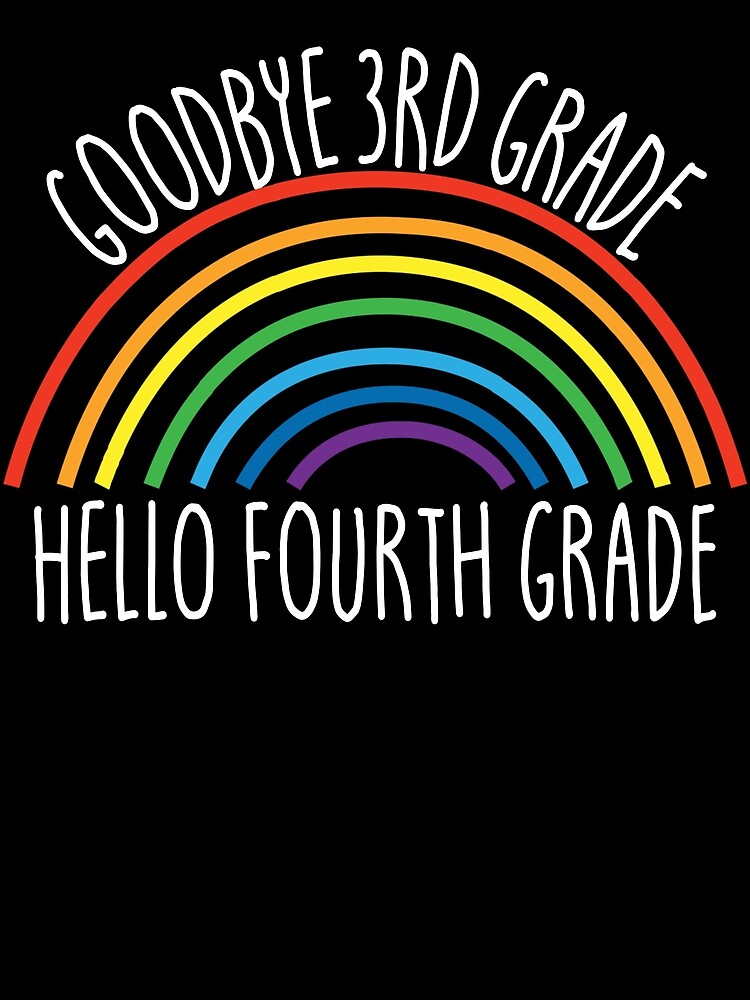 Thumbnail 3 von 3, Tuch, Goodbye 3rd Grade Hello Fourth Grade Student 4th Grade Gear designt und verkauft von DynamicDesign.