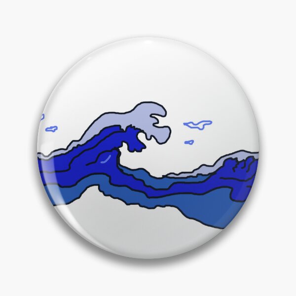 Item preview, Blue wave designed and sold by chanelw-22art.