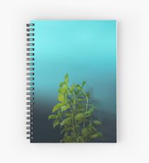 Shy and charming basil Spiral Notebook