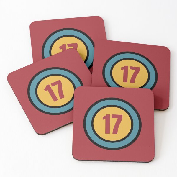Item preview, The Number 17 - seventeen - seventeenth - 17th designed and sold by SirenSeventyOne.