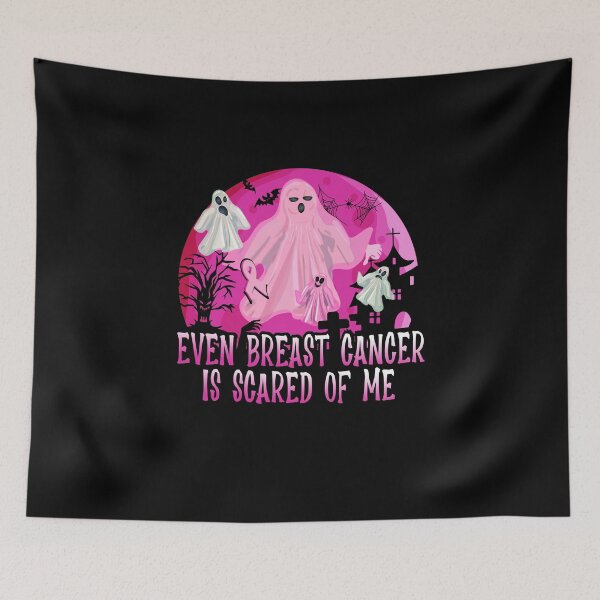 Item preview, Even Breast Cancer Is Scared Of Me Breast Cancer Awareness designed and sold by hikelkryderw14.