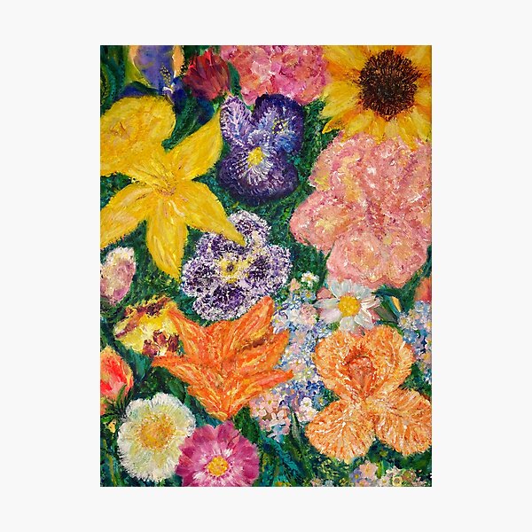 Floral Blooms Photographic Print