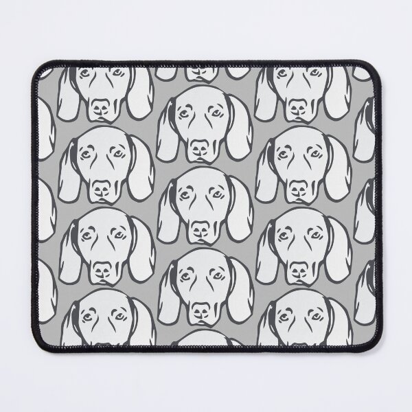 Item preview, Weimaraner face - sweet Weimaraner puppy in gray and blue - Weimaraner gifts designed and sold by smooshfaceutd.