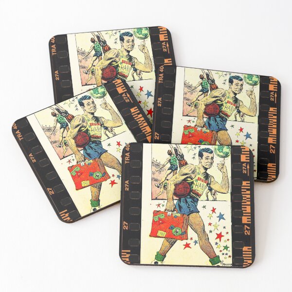 Item preview, AMERICAN BASKETBALL LEAGUE PLAYERS COMICS ART designed and sold by DAKSs.