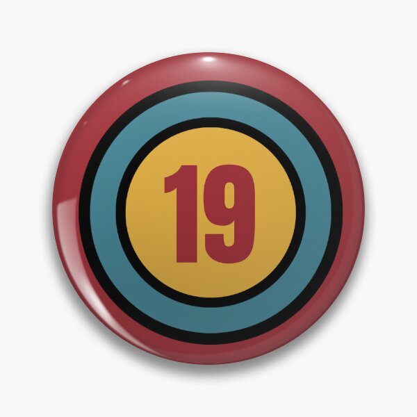 Item preview, The Number 19 - nineteen - nineteenth - 19th designed and sold by SirenSeventyOne.