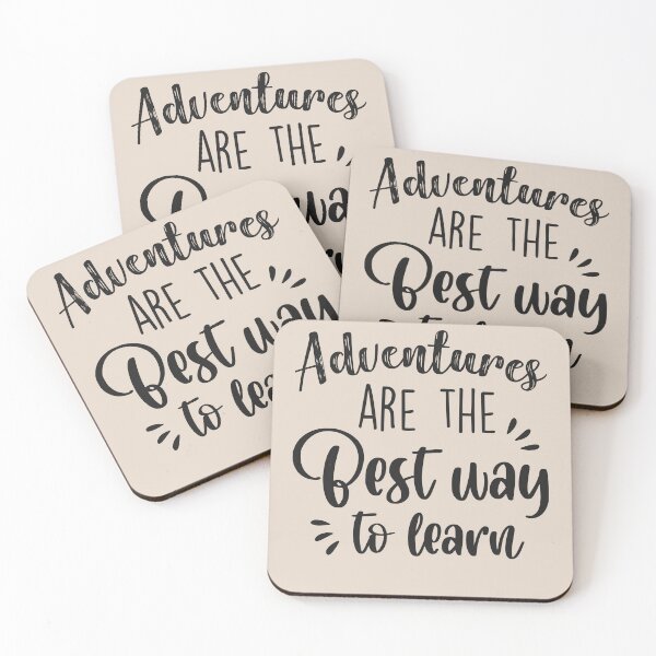 Item preview, Adventure are the best way to learn designed and sold by sams-eshophere.