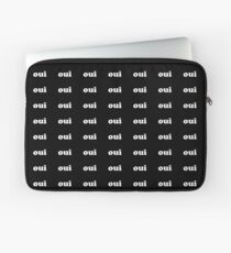 oui | Französisch Laptoptasche