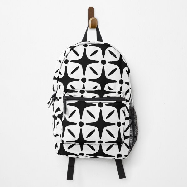 Artikelvorschau, Starburst Pattern Black and White entworfen und verkauft von tonymagnerart.