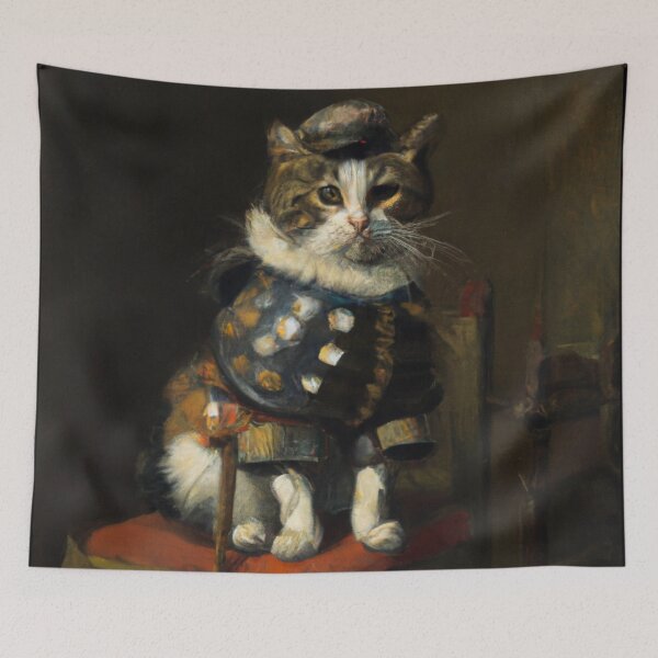 Item preview, Sergeant Whiskers the Cat, decorated soldier (Baroque) designed and sold by thecatandkettle.
