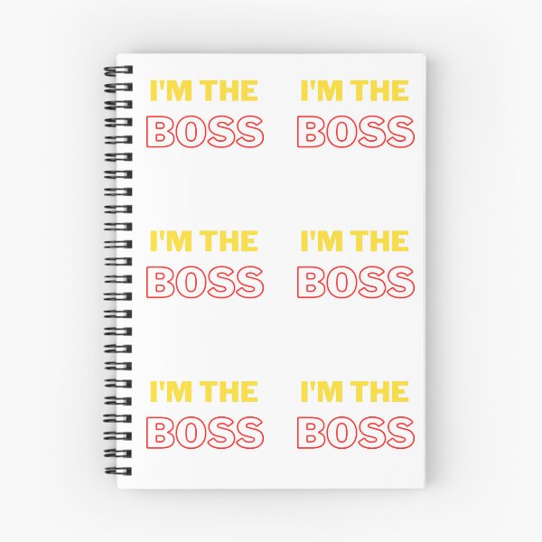 Item preview, I'm the boss designed and sold by sedrox.