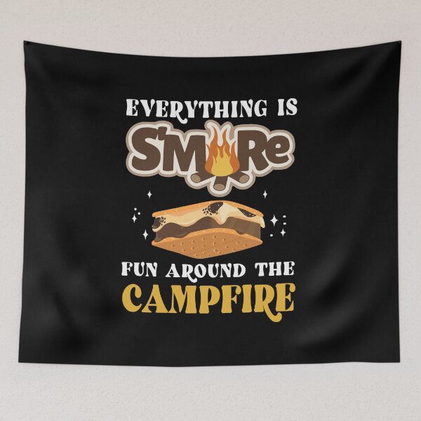 Artikelvorschau, Alles ist S'more Fun rund um das Lagerfeuer Smores Day Marshmallow entworfen und verkauft von hikelkryderw14.