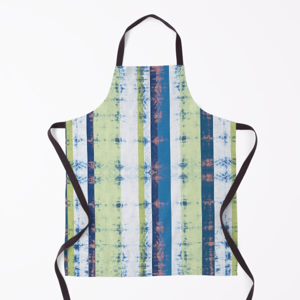 Item preview, Shibori arashi tiedye colorful stripes designed and sold by marufemia.