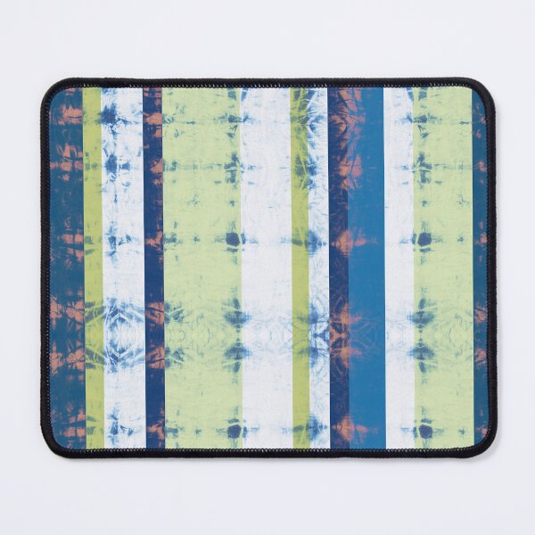 Item preview, Shibori arashi tiedye colorful stripes designed and sold by marufemia.