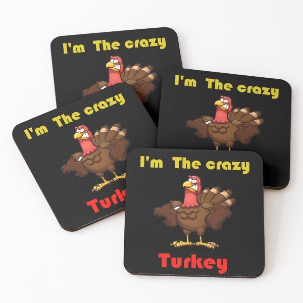 Item preview, I'm The Crazy Turkey Essential T-Shirt designed and sold by Sam-Roth ⭐⭐⭐⭐⭐.