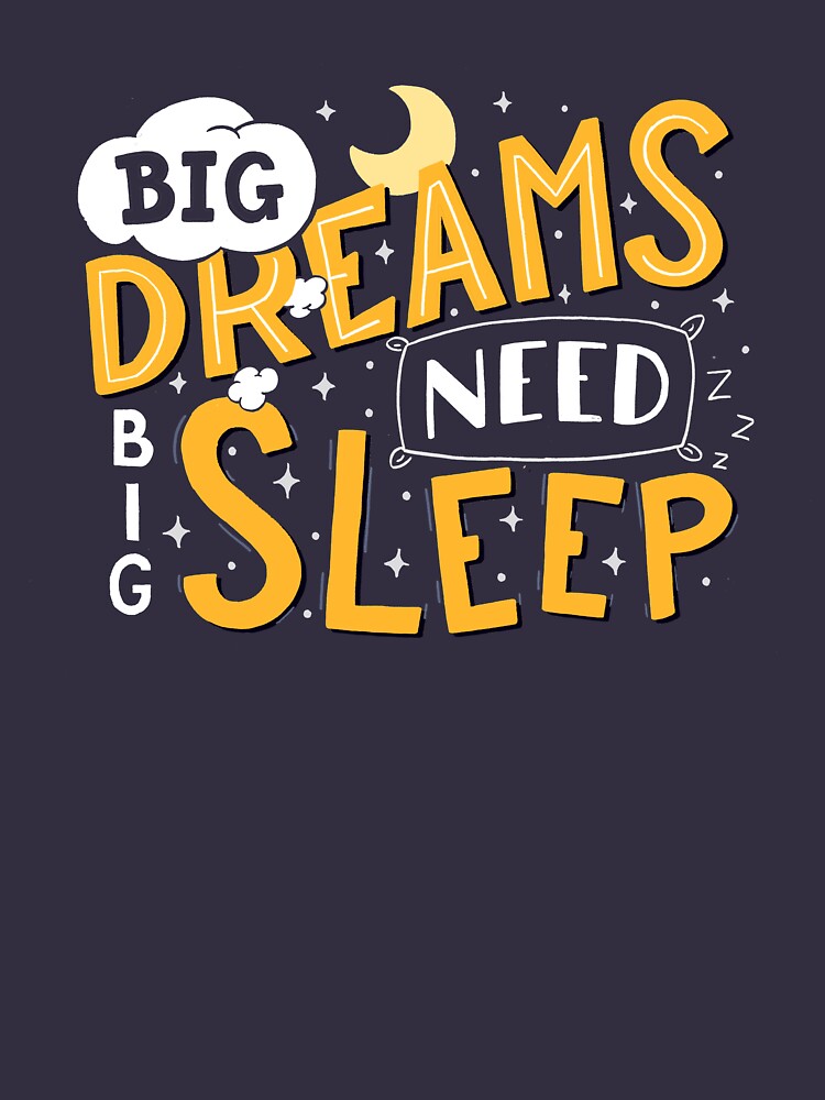Big dreams need big sleep - Night by romaricpascal
