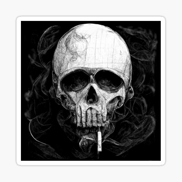 Mutant Skull Face Ink Sketch - Original Horror Art By Wayne Tully - Drawings  & Illustration, Fantasy & Mythology, Designs, Other Designs - ArtPal
