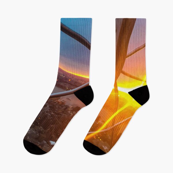 Item preview, Sunset from a Skyscraper designed and sold by KayArtandPencil.