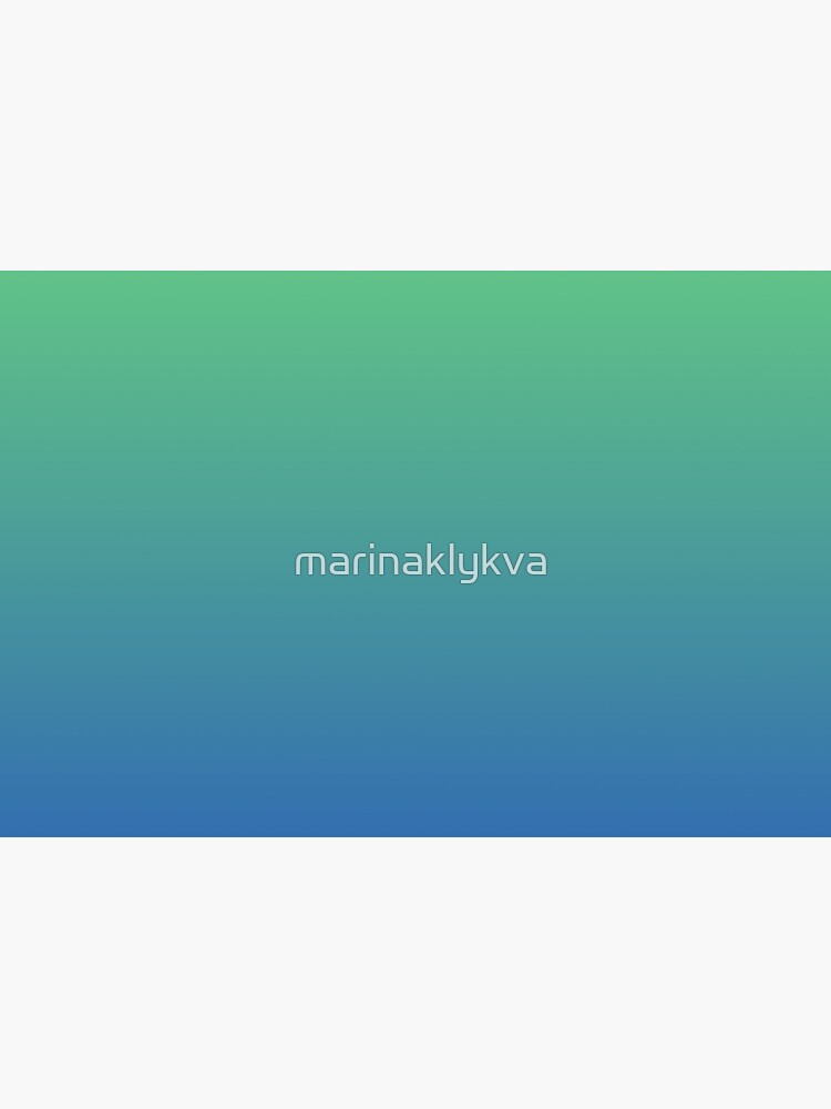 Blue, green gradient. Ombre. by marinaklykva