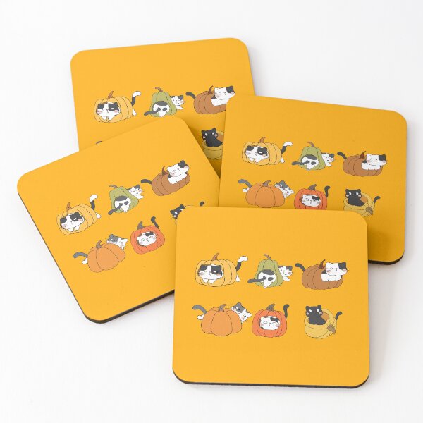 Item preview, Cat Fall, Super Cute Cats in Pumpkins, Autumn Cats Design  designed and sold by Pawfect-Purr.