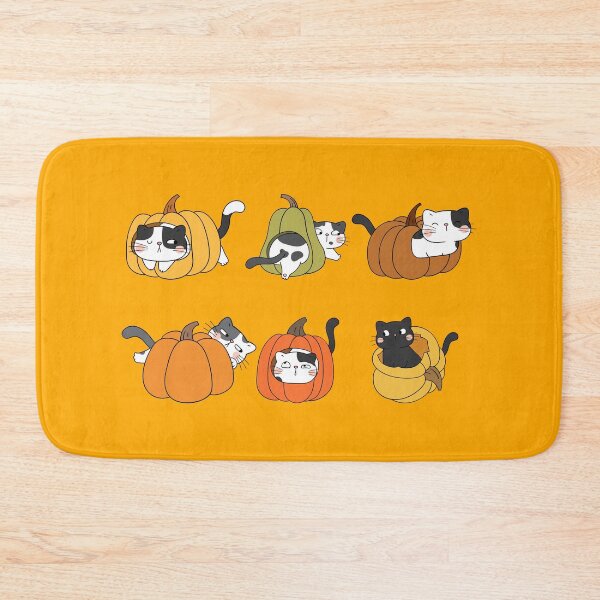 Item preview, Cat Fall, Super Cute Cats in Pumpkins, Autumn Cats Design  designed and sold by Pawfect-Purr.