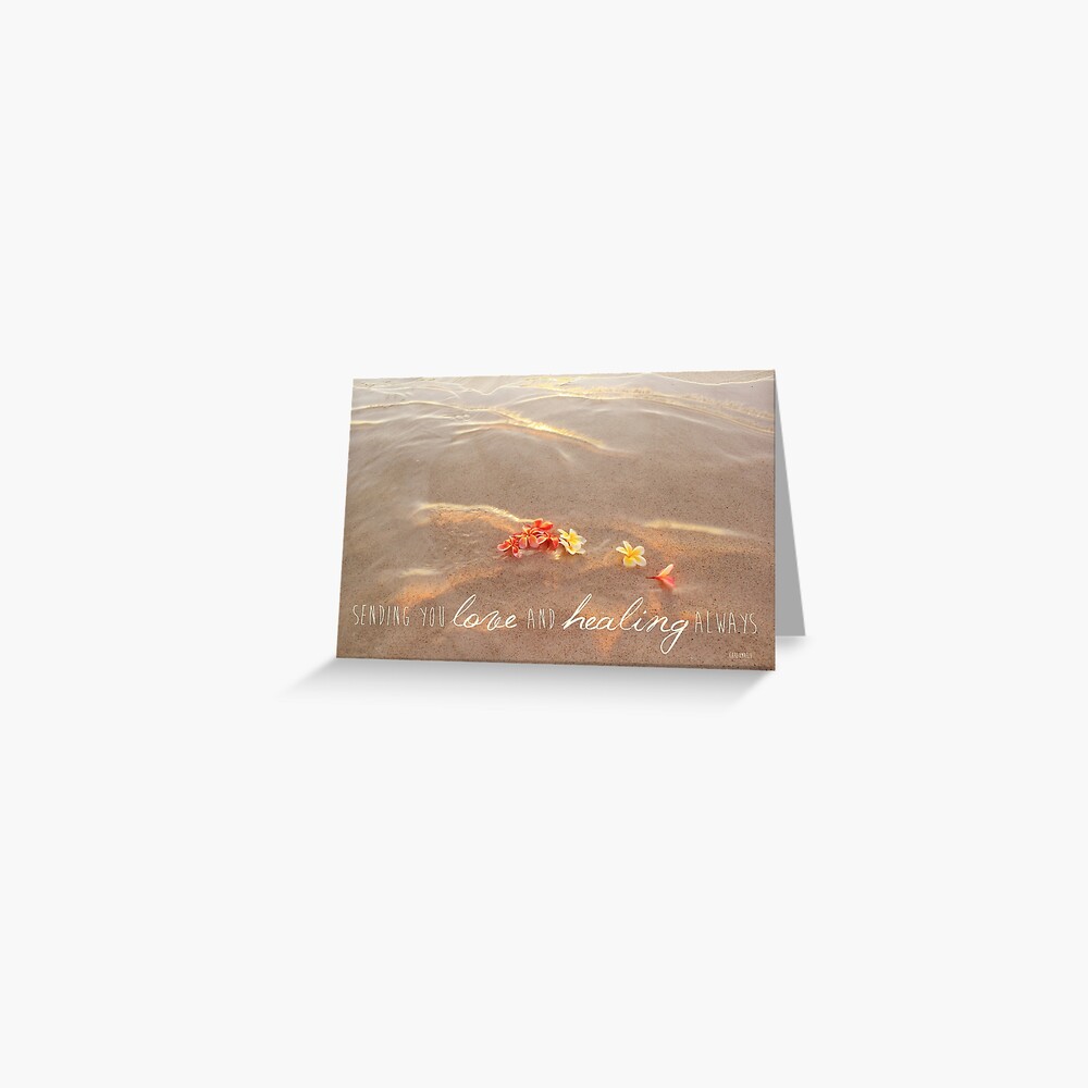 Love and Healing Greeting Card