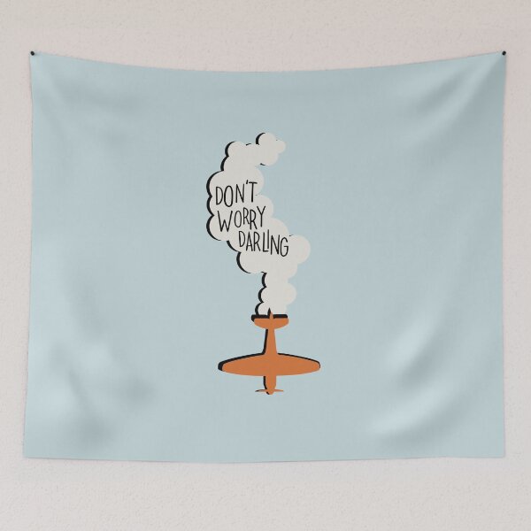 Item preview, Don't Worry Darling Plane designed and sold by AprilCreations.