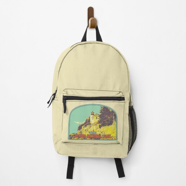 Item preview, Acadia National Park, Maine USA, Bass Harbor Head Light nature park designed and sold by Lemomo-zoo.