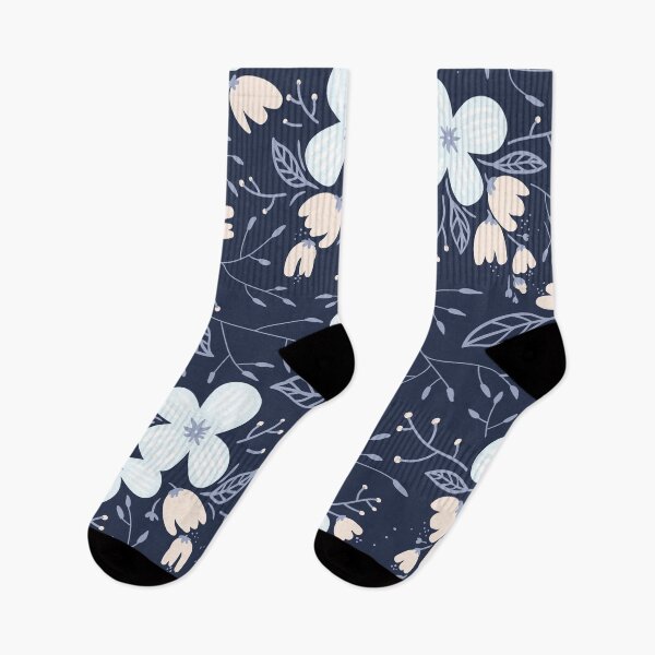 Item preview, Colorful Floral Pattern with blue pattern designed and sold by Darius Bocos.