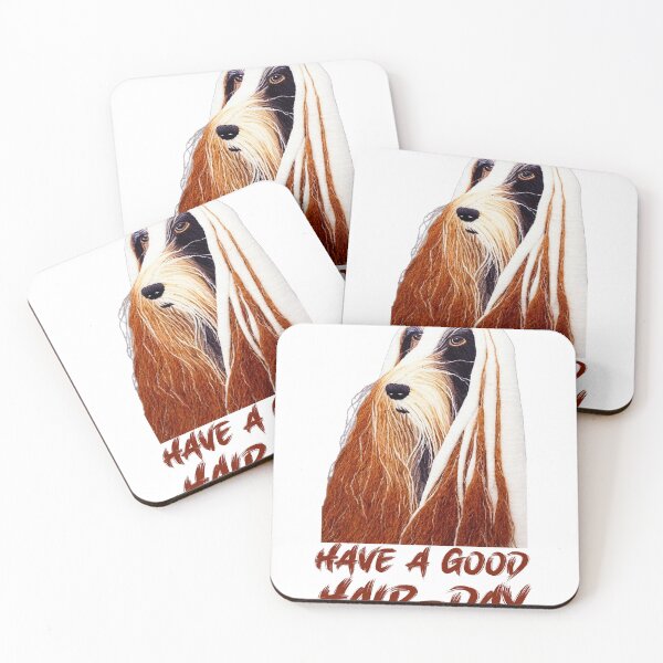 Item preview, Have a Good Hair - Day Afghan Hound designed and sold by Rocky Mountain Artistry.