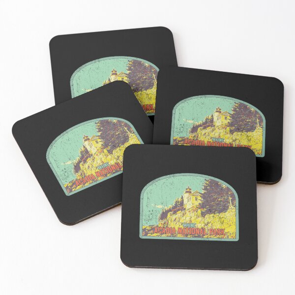 Item preview, Acadia National Park, Maine USA, Bass Harbor Head Light nature park designed and sold by Lemomo-zoo.