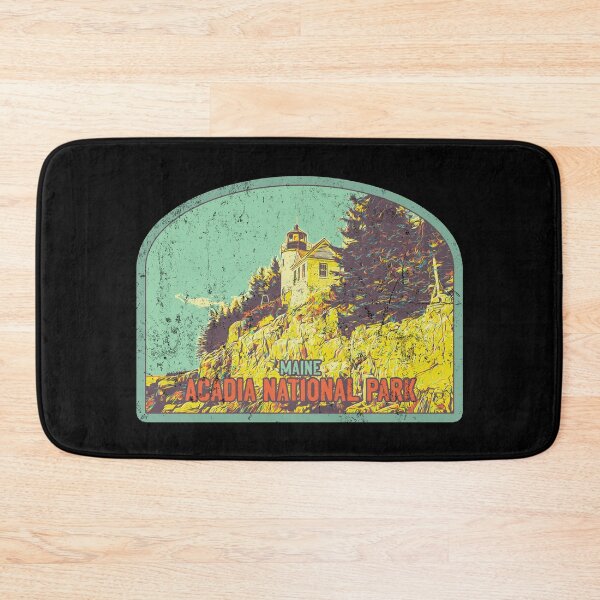 Item preview, Acadia National Park, Maine USA, Bass Harbor Head Light nature park designed and sold by Lemomo-zoo.